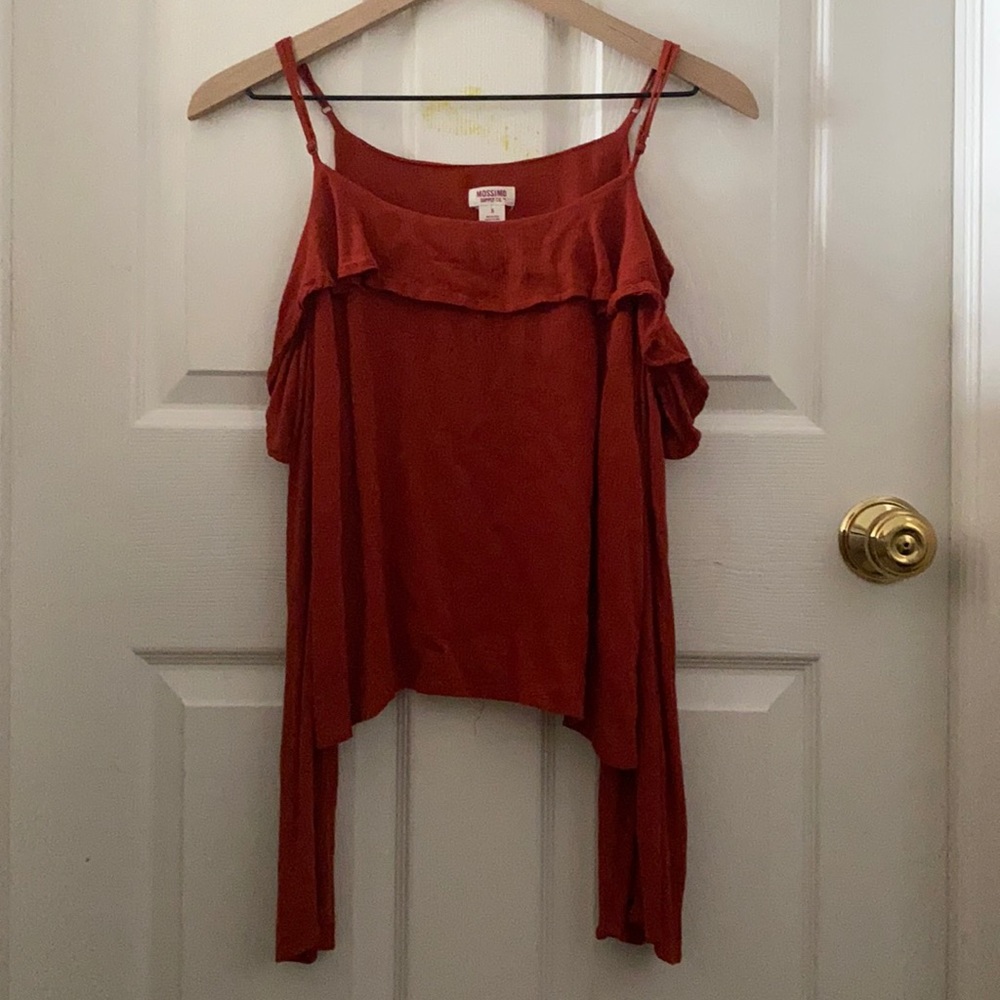 Off the shoulder long sleeve